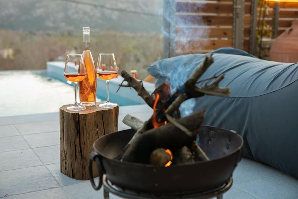 Lasithi Luxury Villa Mesa Lasithi Exteriör bild