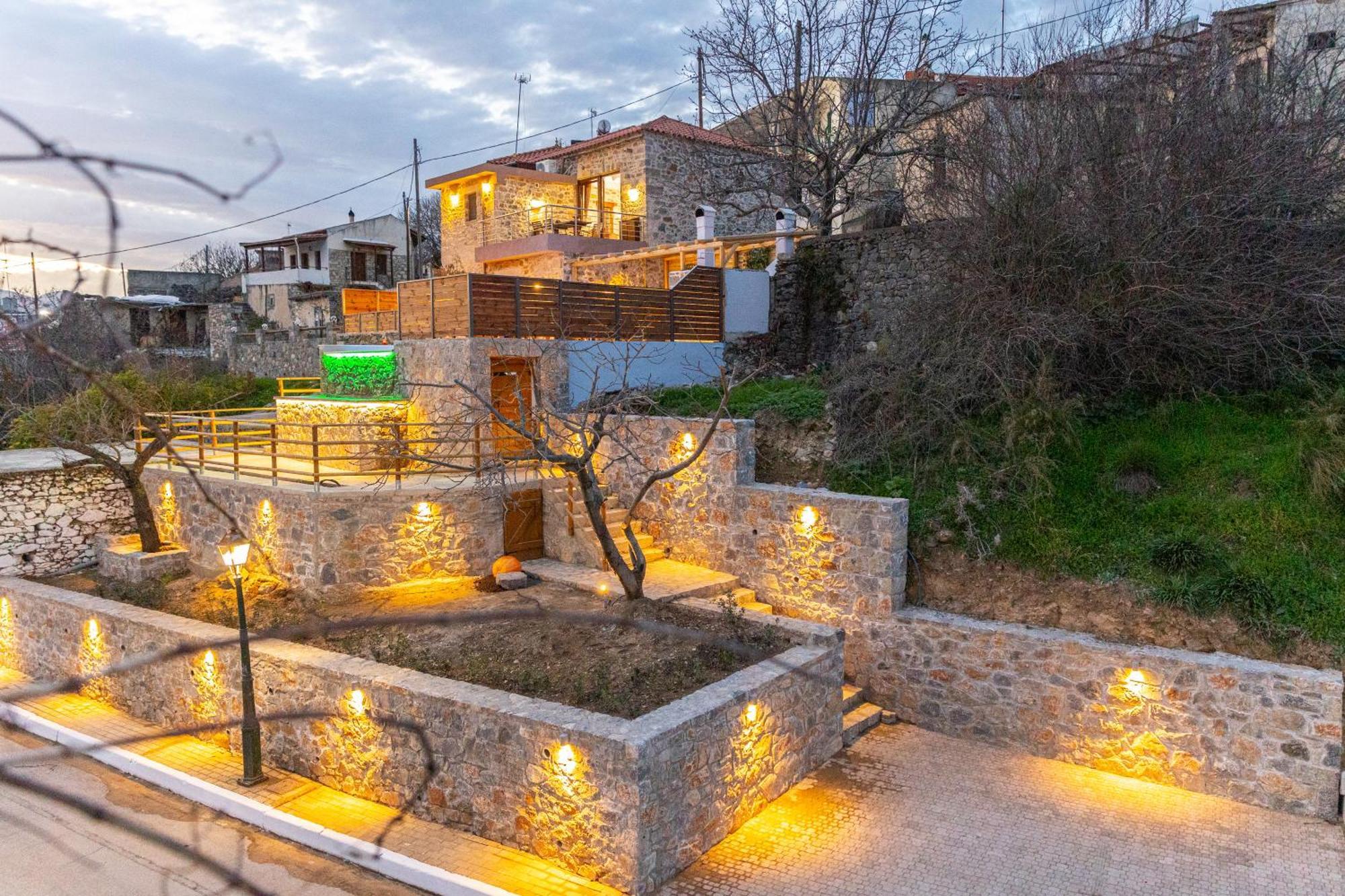 Lasithi Luxury Villa Mesa Lasithi Exteriör bild