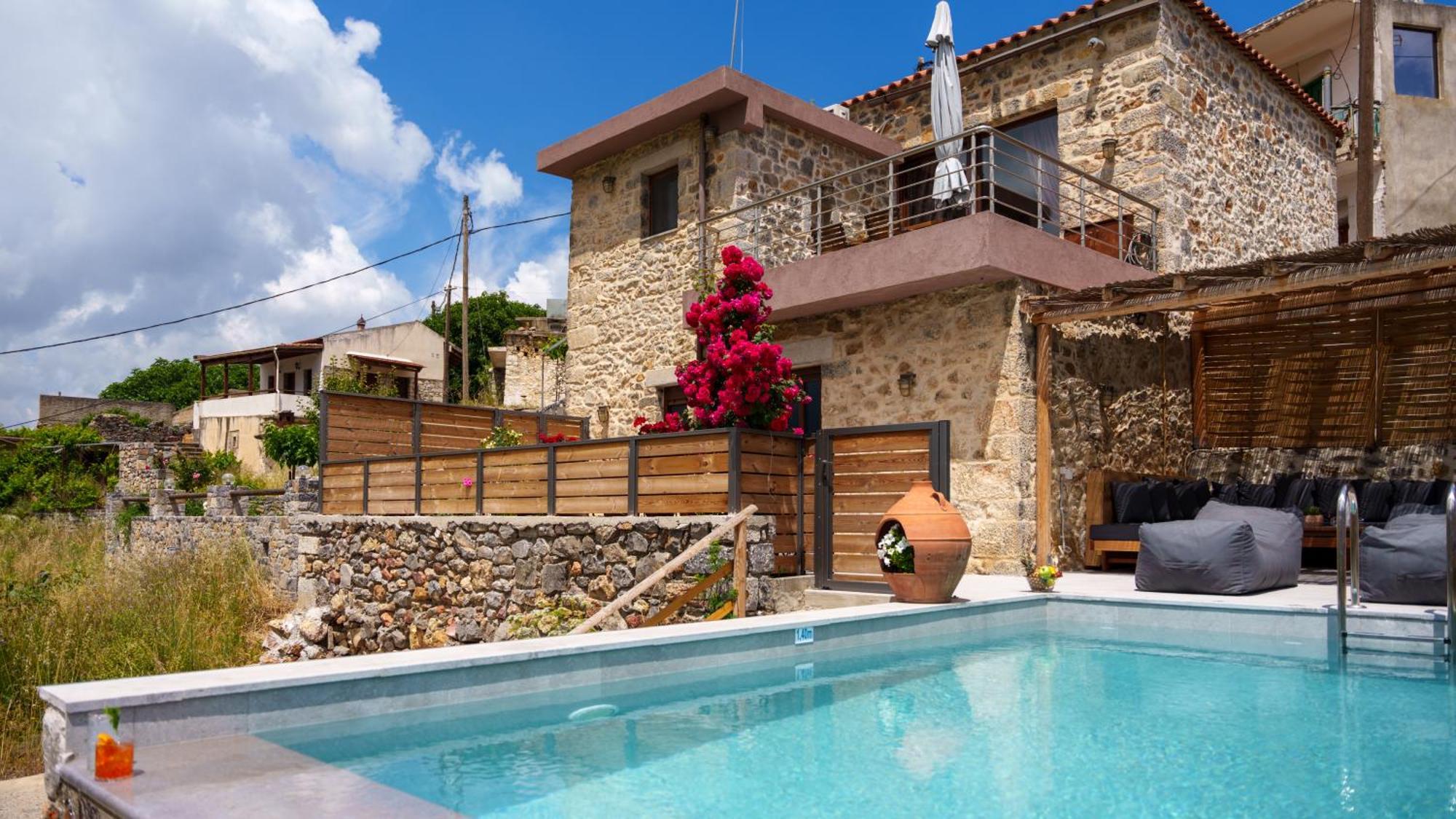 Lasithi Luxury Villa Mesa Lasithi Exteriör bild