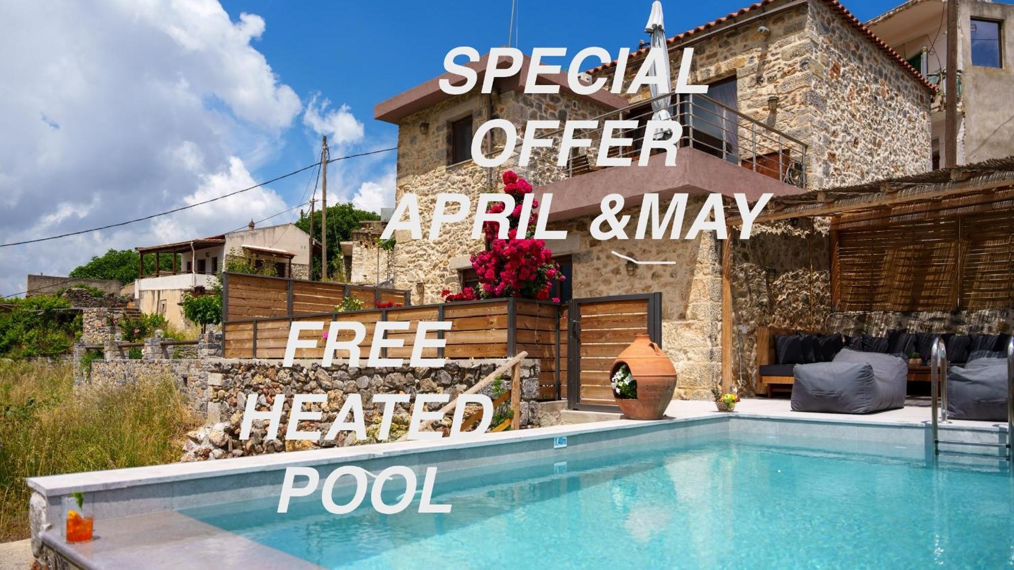 Lasithi Luxury Villa Mesa Lasithi Exteriör bild